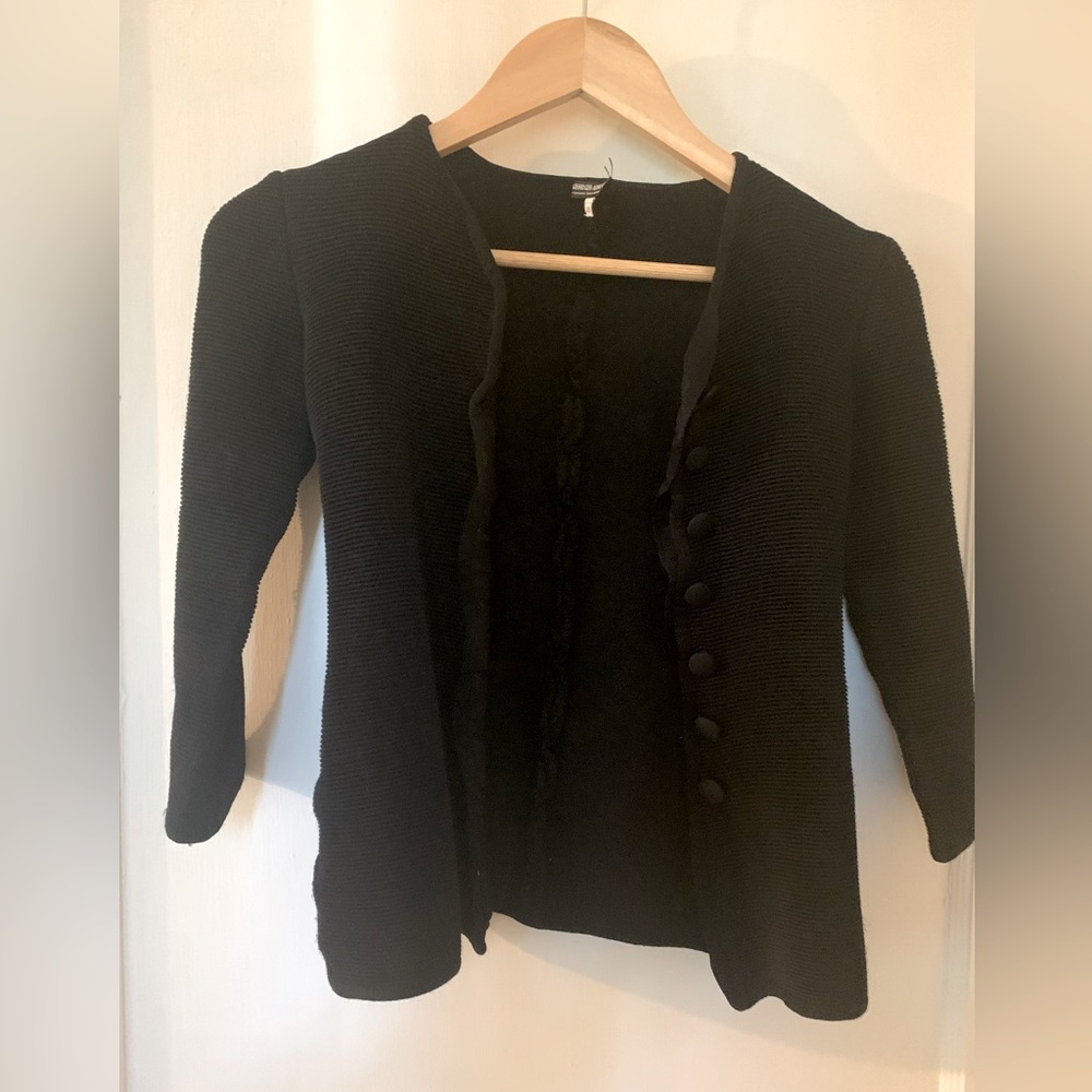 Giorgio Armani Cardigan Jacket. Size 38. Fits like Woman’s 0p or Girls 12